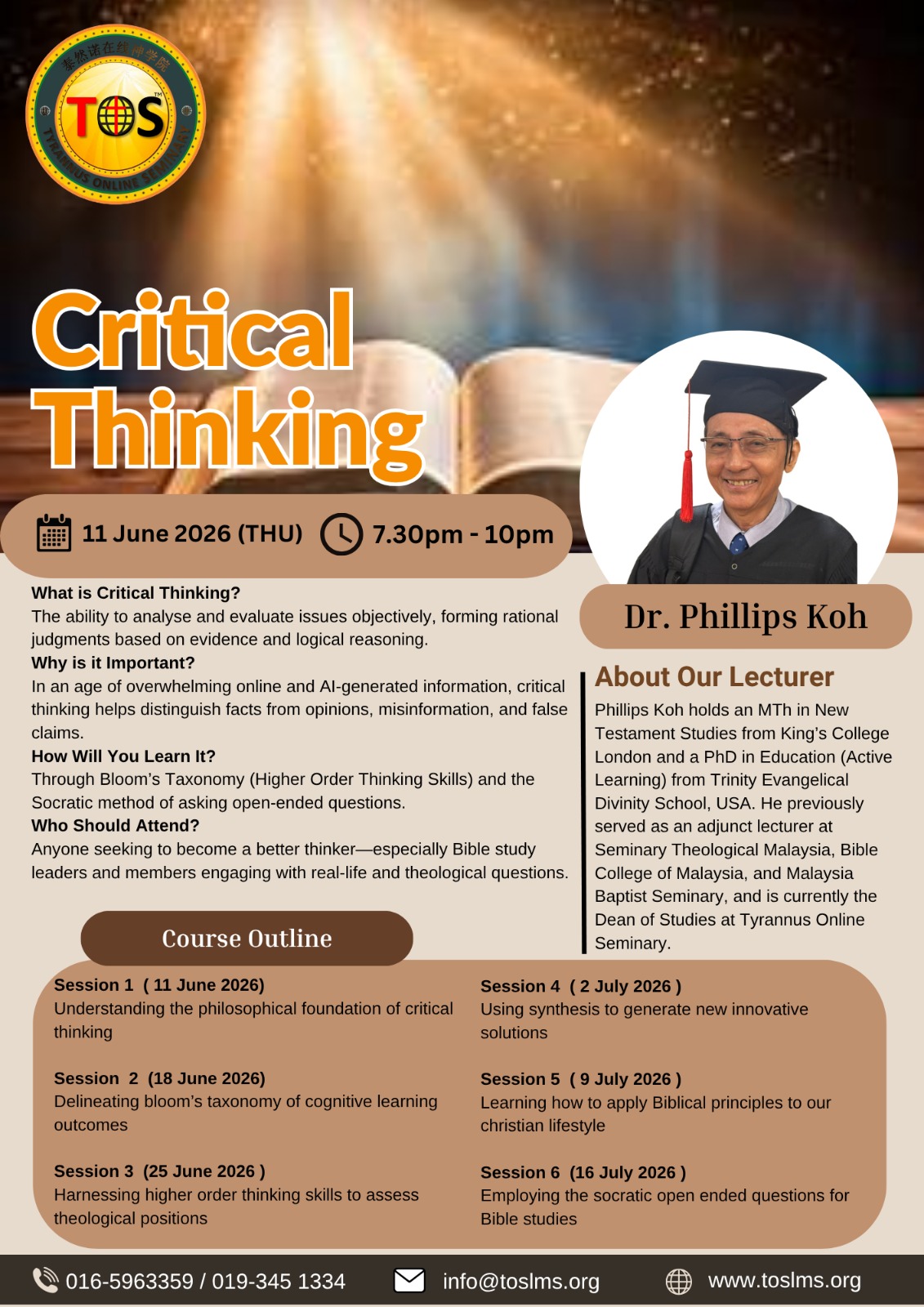 Critical Thinking poster